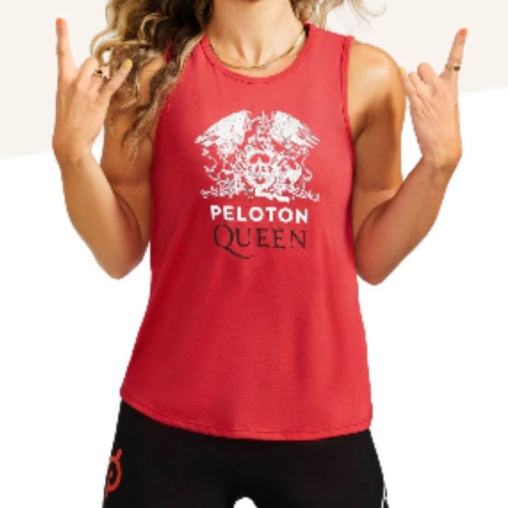 Peloton- Queen Red tank